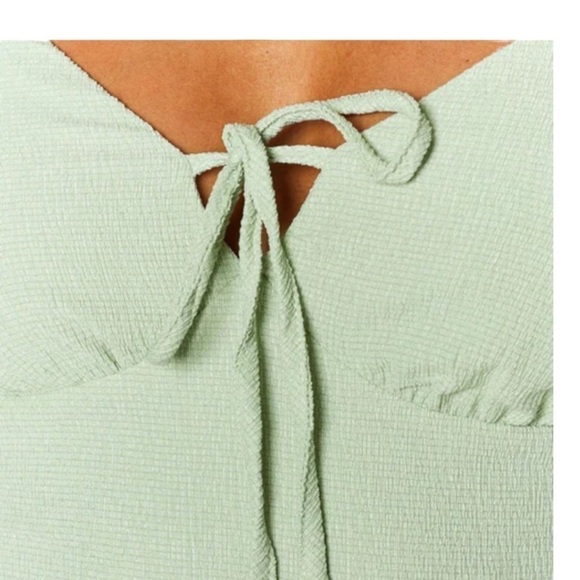 Green Mini Dress Sz M - Picture 6 of 14